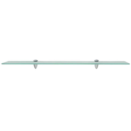 Vidaxl schappen zwevend 2 st 80x10 cm 8 mm glas