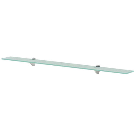 Vidaxl schappen zwevend 2 st 100x10 cm 8 mm glas