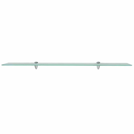 Vidaxl schappen zwevend 2 st 100x10 cm 8 mm glas