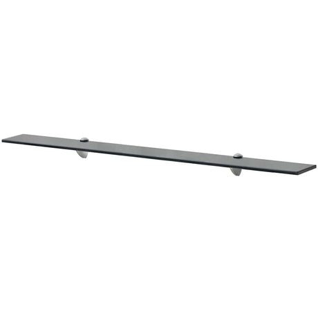 Vidaxl schappen zwevend 2 st 100x10 cm 8 mm glas