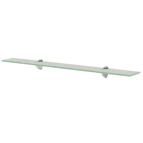 Vidaxl schappen zwevend 2 st 80x10 cm 8 mm glas