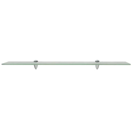 Vidaxl schappen zwevend 2 st 80x10 cm 8 mm glas