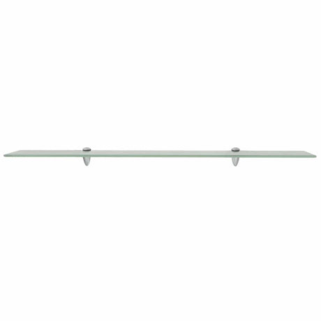 Vidaxl schappen zwevend 2 st 100x10 cm 8 mm glas
