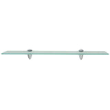 Vidaxl schappen zwevend 2 st 60x20 cm 8 mm glas
