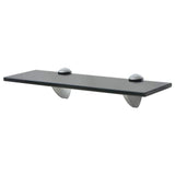 Vidaxl schappen zwevend 2 st 30x20 cm 8 mm glas