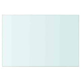 Vidaxl schappen 2 st 30x15 cm glas transparant