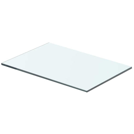 Vidaxl schappen 2 st 40x20 cm glas transparant