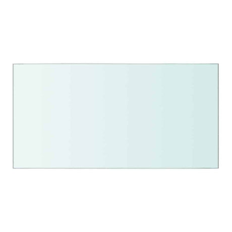 Vidaxl schappen 2 st 40x20 cm glas transparant