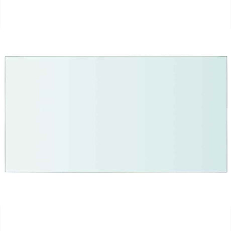 Vidaxl schappen 2 st 40x25 cm glas transparant