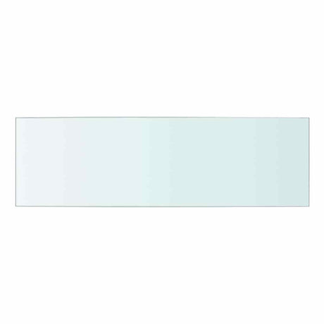Vidaxl schappen 2 st 50x15 cm glas transparant