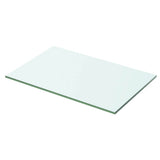 Vidaxl schappen 2 st 50x25 cm glas transparant