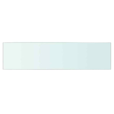 Vidaxl schappen 2 st 60x15 cm glas transparant