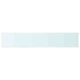 Vidaxl schappen 2 st 70x12 cm glas transparant