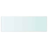 Vidaxl schappen 2 st 90x30 cm glas transparant