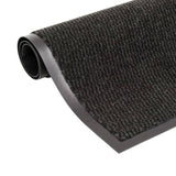 Vidaxl droogloop matten 2 pc rechteckig getuftet 40x60 cm schwarz