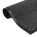 Vidaxl droogloop tapis 2 pc Rectangular tufting 60x90 cm anthracite