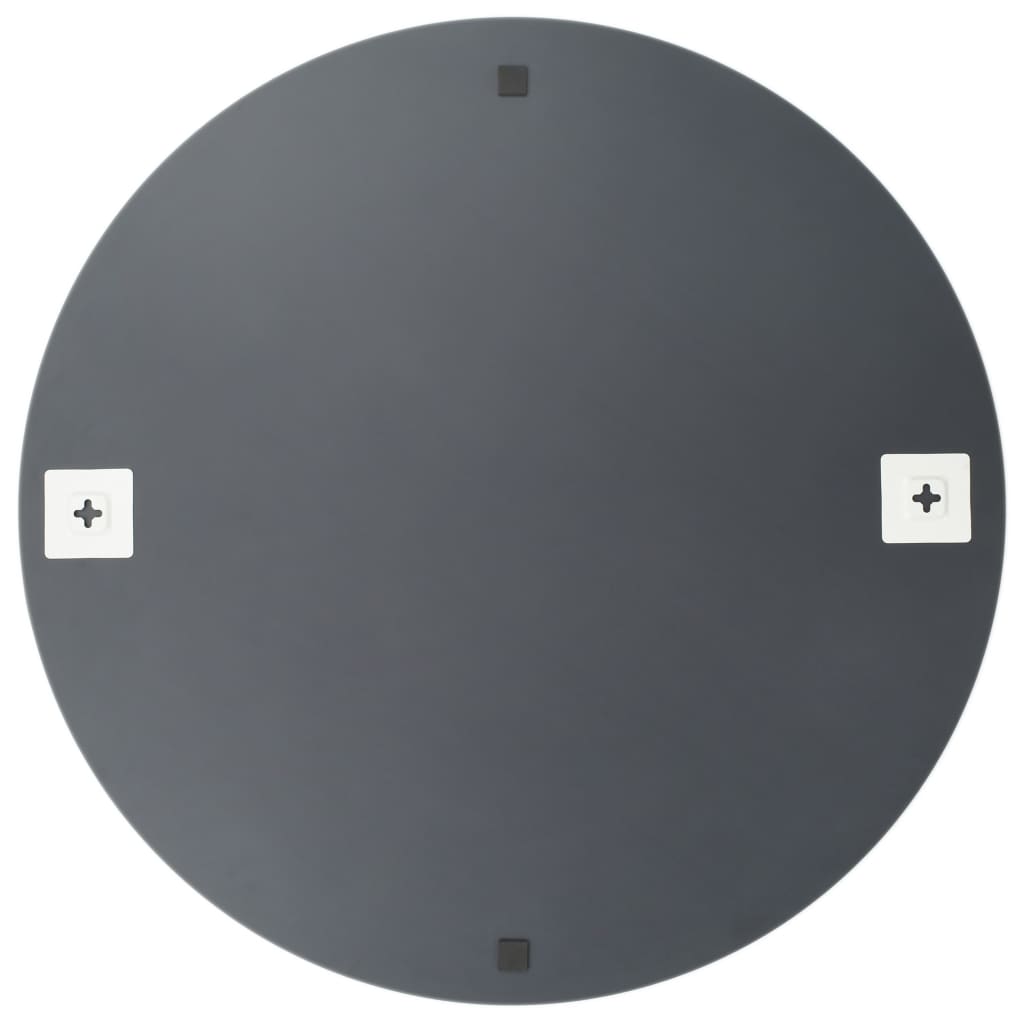 Vidaxl Wall Mirrors 2 Sts Round 60 cm glass