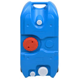 Vidaxl Wassertank auf Rädern 40 l Blau