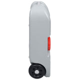 VidaXL Water tank on wheels 40 L Gray