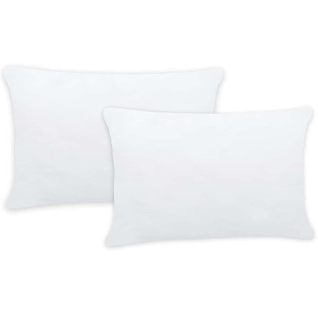 Vidaxl kussenvullingen 2 st 60x40 cm wit