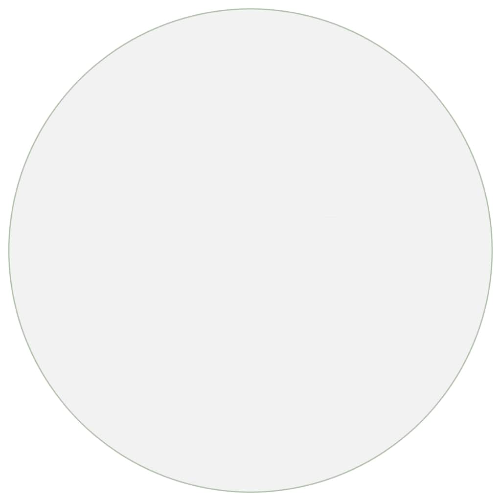 Vidaxl tafelbeschermer ø60 cm 1,6 mm pvc transparant