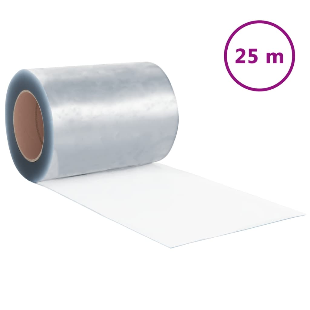 Vidaxl strip curtain on roll 3x300 mm 25 m PVC