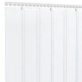 Vidaxl -Streifenvorhang auf Roll 3x300 mm 25 m PVC