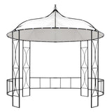 Vidaxl Arbor alrededor de 300x290 cm de blanco