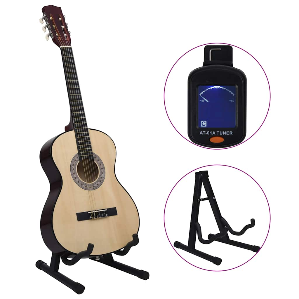 Vidaxl Guitar Guitar Set Classic Beginner 4 4 39