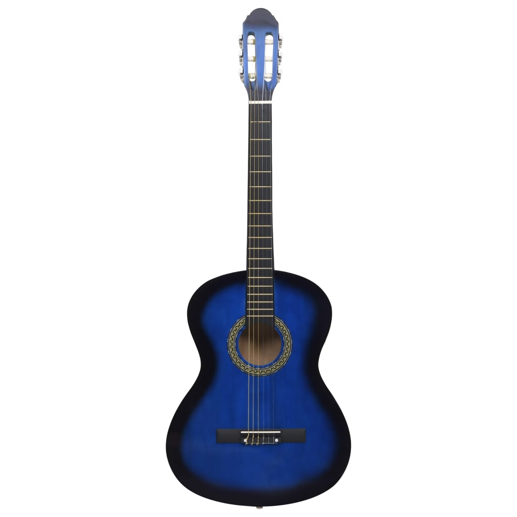 Vidaxl Guitar Classic začetnik 4 4 39 Lindenhout Blue