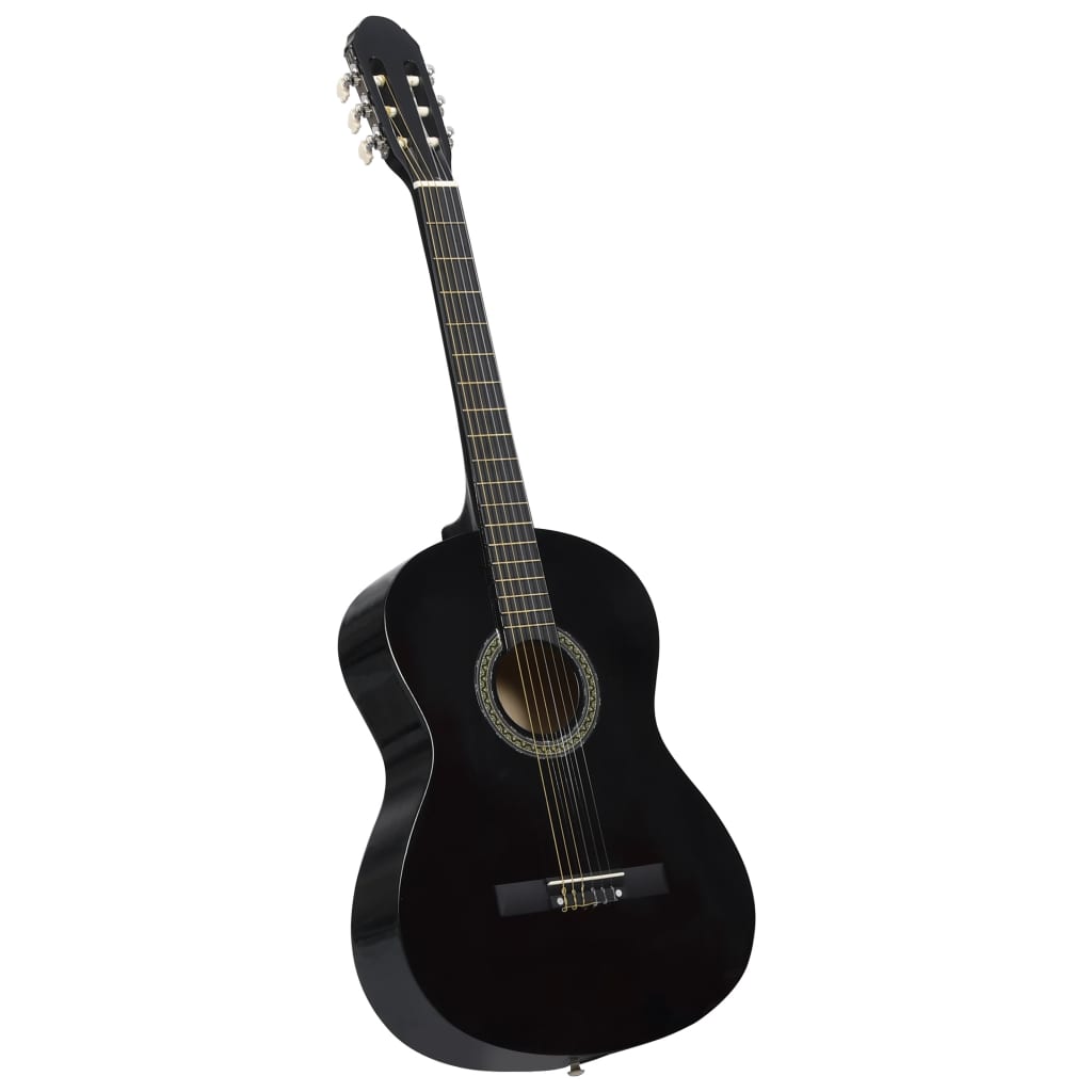 Vidaxl Guitar Classic Ufänger 4 4 39 Linshout schwaarz