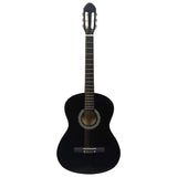 Vidaxl Guitar Classic začetnik 4 4 39 Lindenhout Black