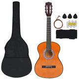 Vidaxl 8 pièces Guitar Set Classic Beginner 3 4 36