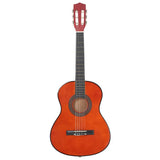 Vidaxl 8-teilige Gitarrenset Klassiker Anfänger 3 4 36