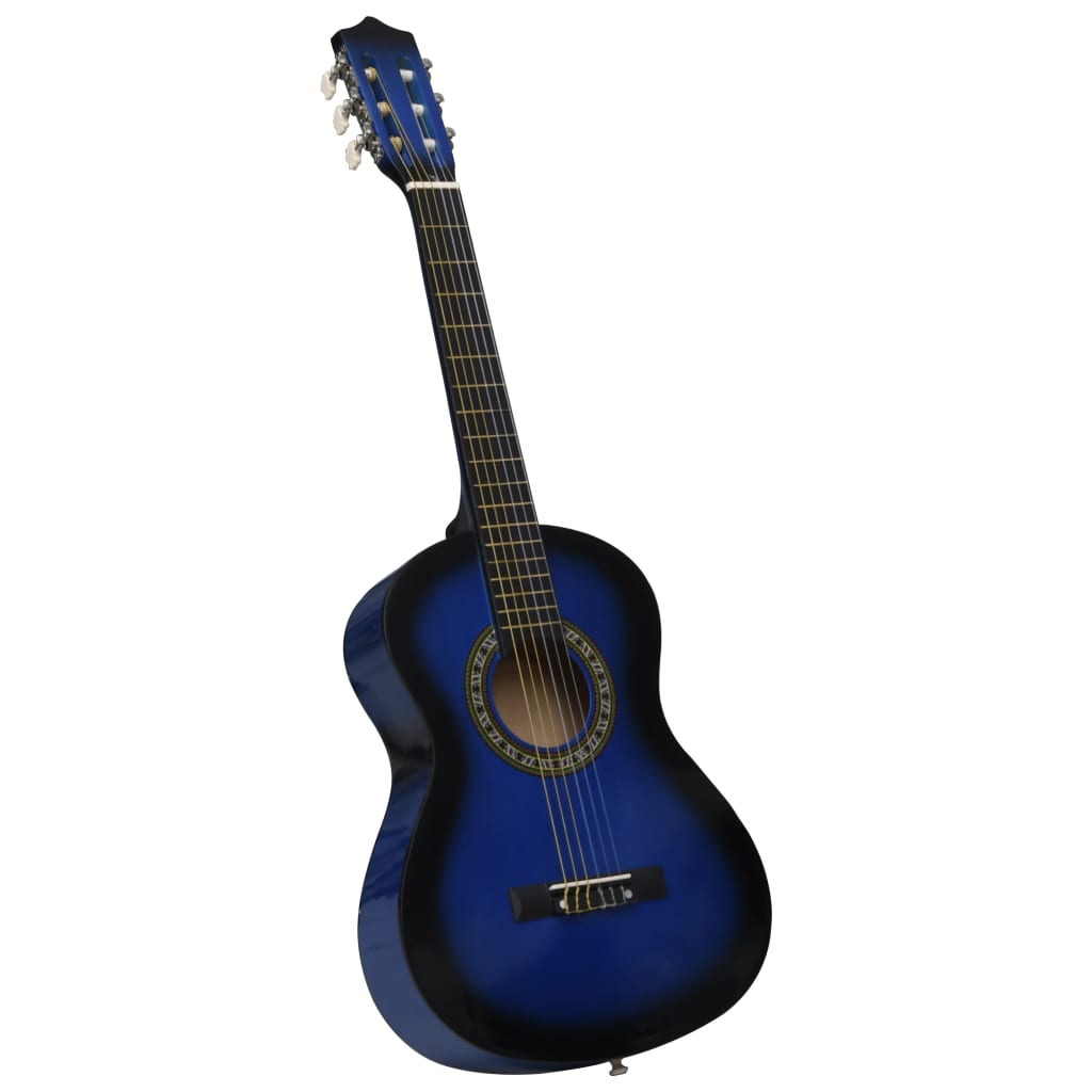 Vidaxl Guitar Classic początkujący i dzieci 1 2 34 Blue