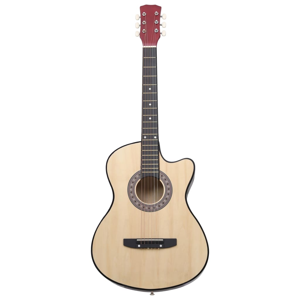 Vidaxl Guitar Cutaway s 6 strunami Western Acoustic 38 Lindenhout