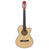 Vidaxl Cutaway-Gitarre mit Equalizer, 6 Saiten, Western-Klassik