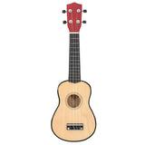 Vidaxl ukuleleset mit Tasche für Kinder Sopran 23 '' helles Holz gefärbt