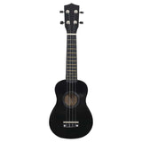 Vidaxl Ukulele-Set mit Tasche für Kinder Sopran 23'' schwarz