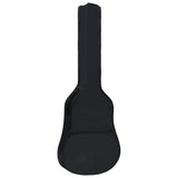 Vidaxl guitaartas para 3 4 guitarra clásica 94x35 cm tela negra