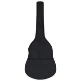 VidaXL Guitaartas for 3 4 Classic guitar 94x35 cm Fabric Black