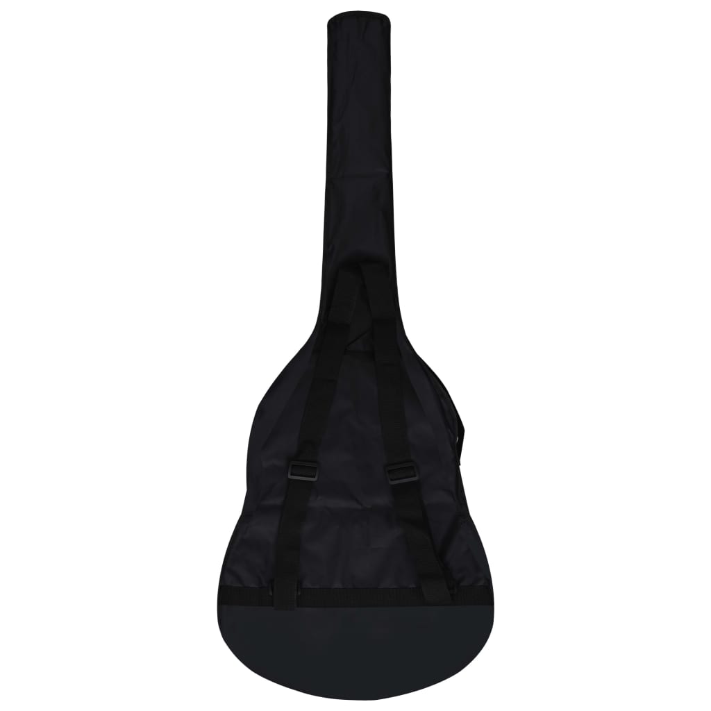 Vidaxl Guitaartas per 3 4 classico chitarra 94x35 cm tessuto nero