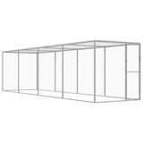 Vidaxl Cat Cage 6x1.5x1.5 m Acciaio zincato