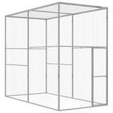 Vidaxl Cat Cage 3x1.5x2.5 M galvanisert stål