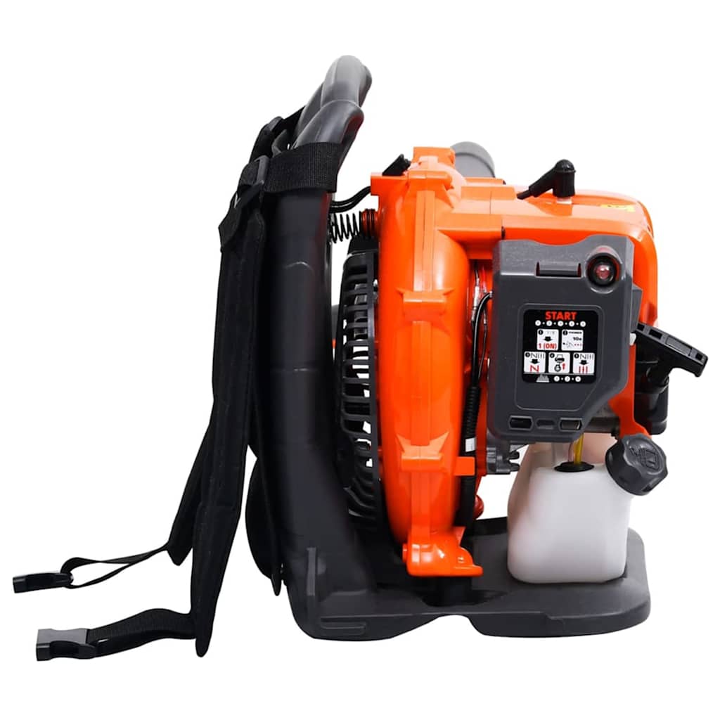 Vidaxl Blechgebläse Rucksack Benzin 900 m³ H 42,7 cm³
