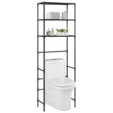 VIDAXL-Speicher für 3-layer 53x28x169 cm Schwarz im Obergeschoss