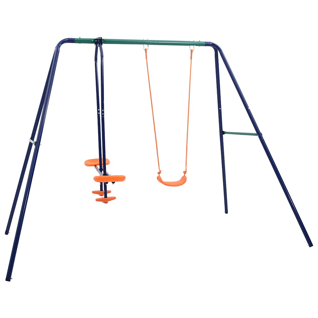 Vidaxl Swing set med 3 säten stål