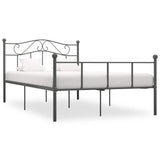 Vidaxl bedframe metaal grijs 160x200 cm