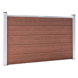 Vidaxl hegn 699x106 cm HKC Brown