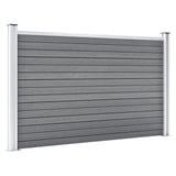 Vidaxl Fence 699x106 cm HKC Grey